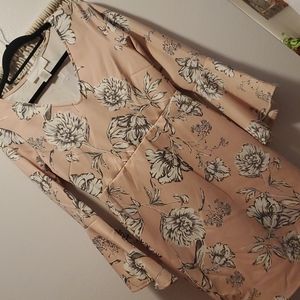 Flower print dress